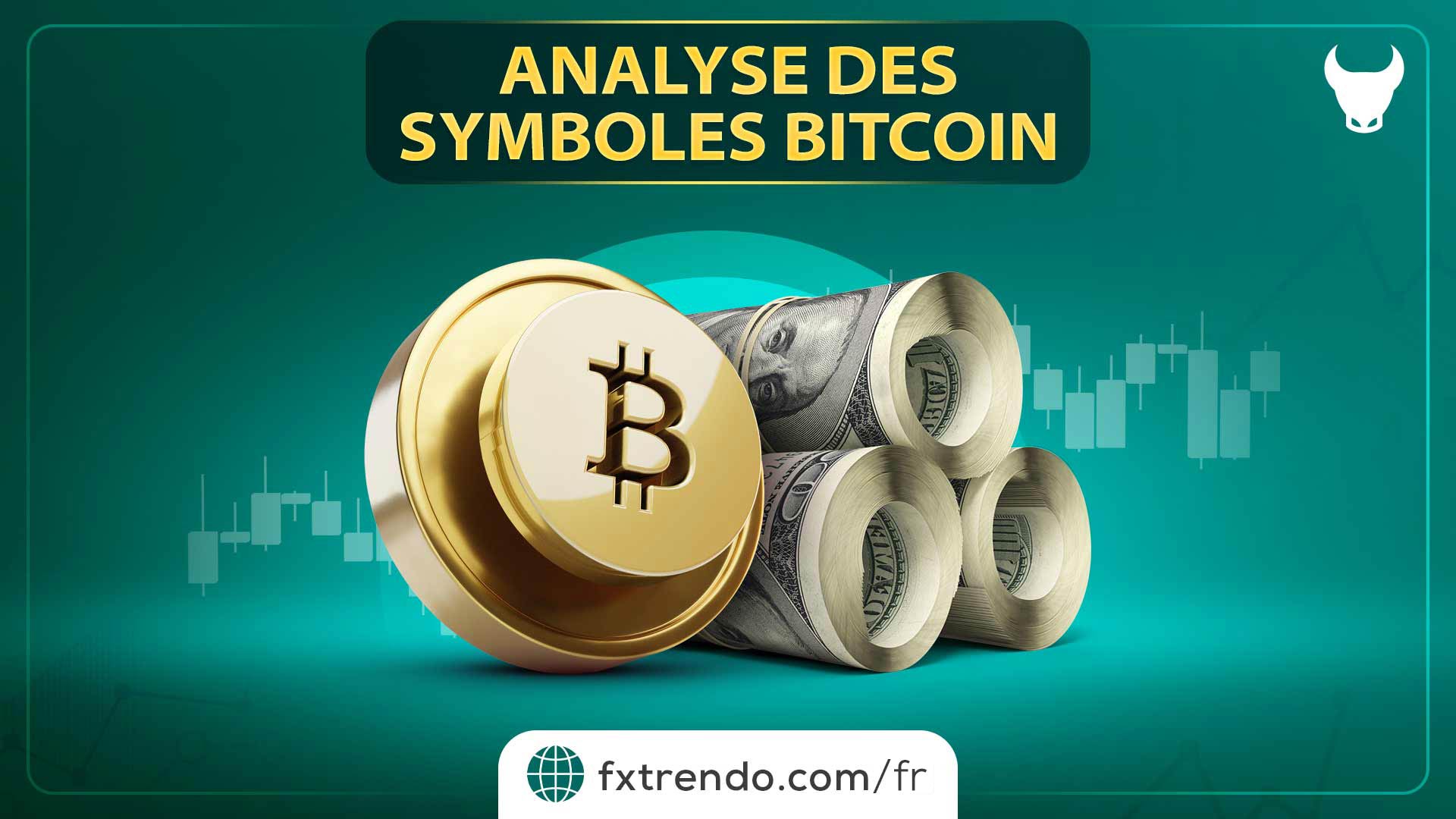 Analyse des symboles Bitcoin