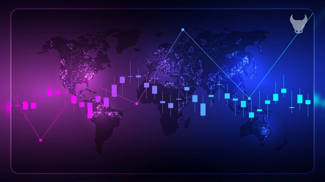 In the stock market, traders can buy and sell shares of different companies.